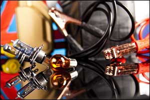 checking battery health with testing bulbs