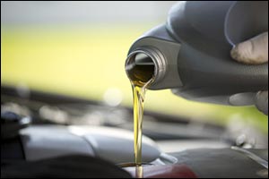 changing car oil